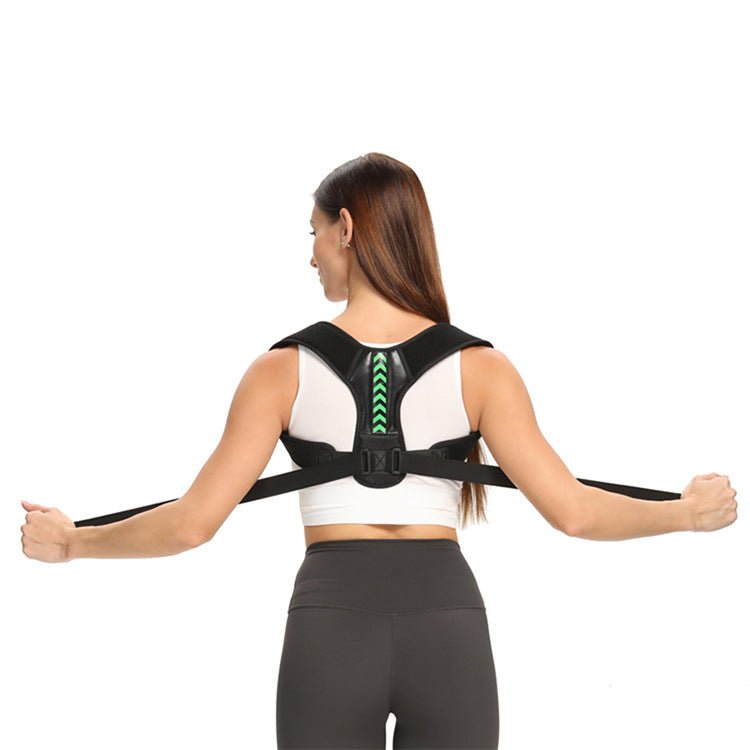 Back straightener belt for sitting posture support