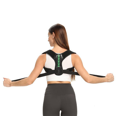 Back straightener belt for sitting posture support