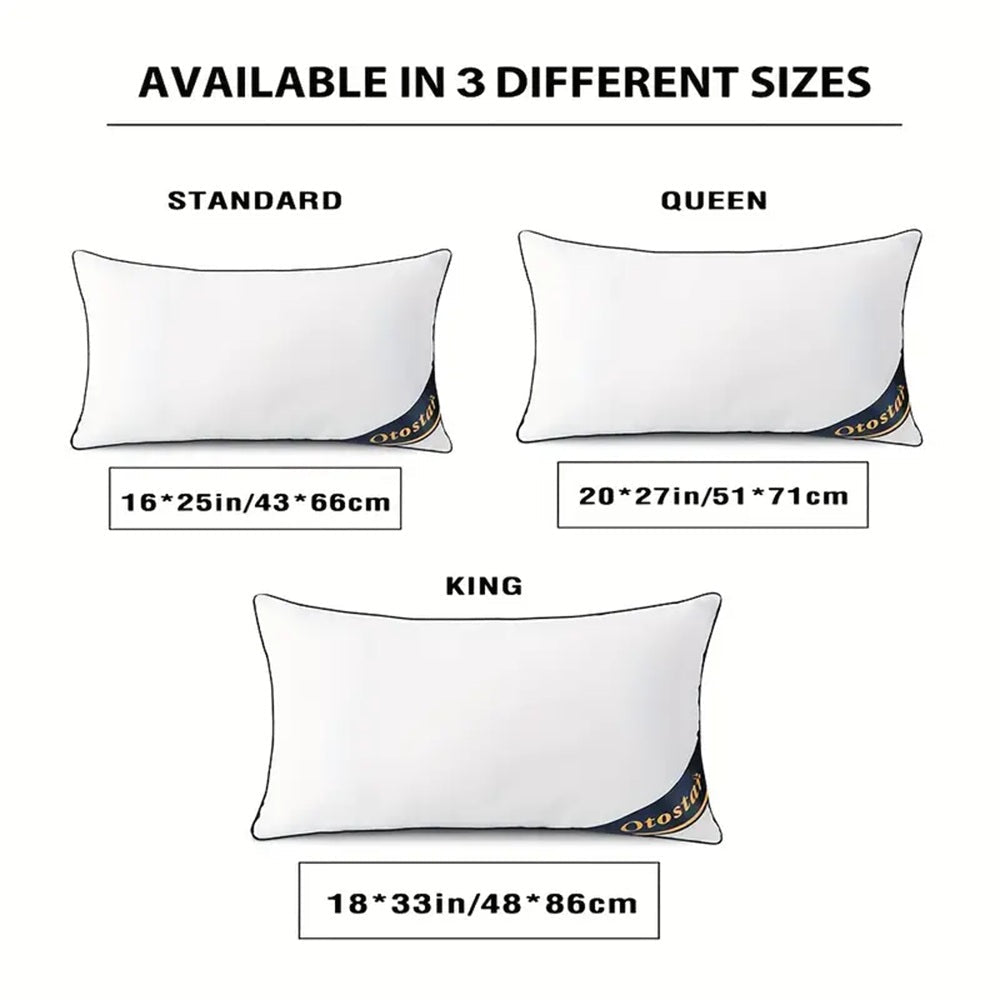 Bed Pillows Blue