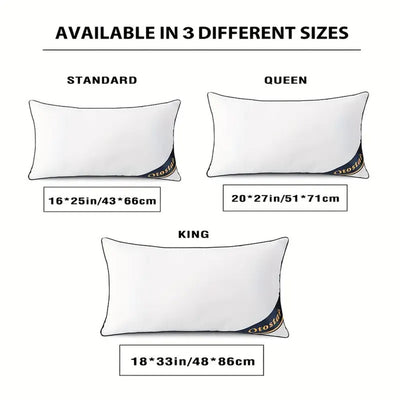 Bed Pillows Blue