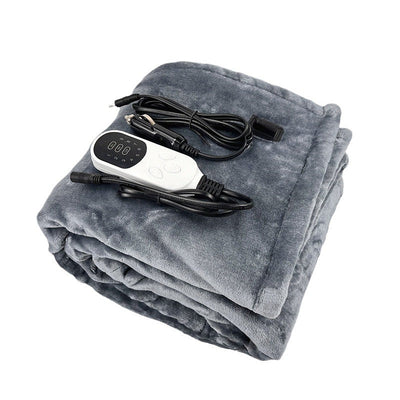 12V Car Electric Heating Blanket for Travel, Office & Comfort