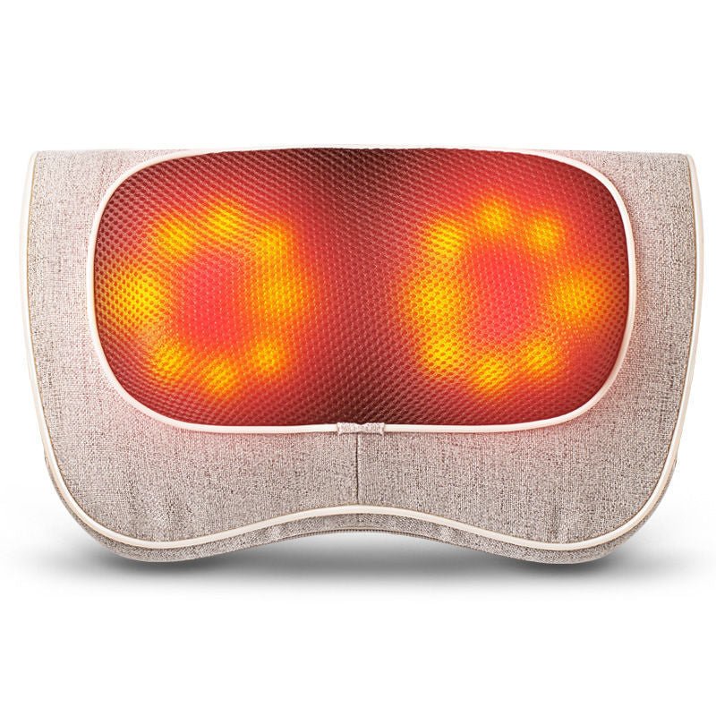 Multifunctional Cervical Neck Massage Pillow for Home & Travel
