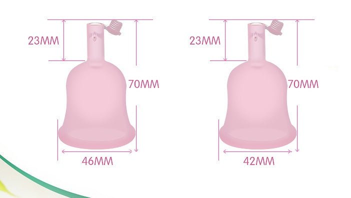 Soft menstrual cup for sustainable feminine hygiene and leak prevention