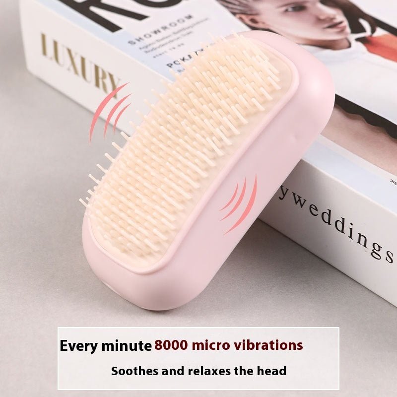 Electric Scalp Massager Comb for Hair & Relaxation at Home