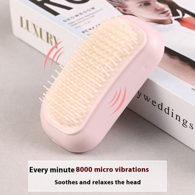 Electric Scalp Massager Comb for Hair & Relaxation at Home