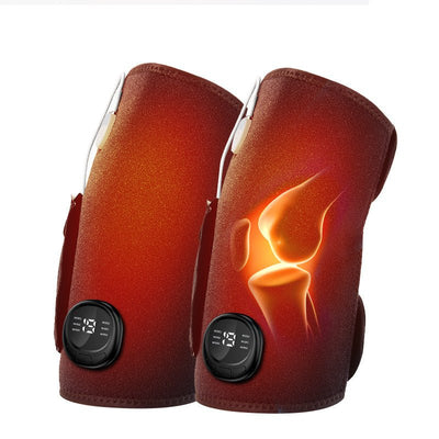 Wearable EMS Knee Massage Device with Heating Function for Home Relaxation