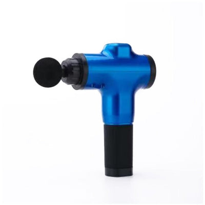 Handheld percussion massage gun with adjustable speeds for muscle relaxation