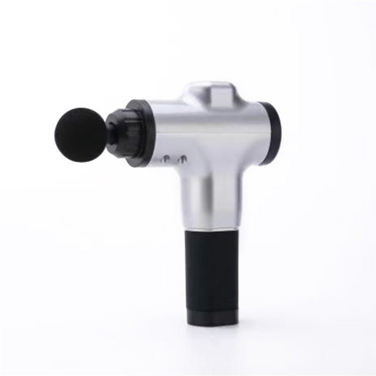 Rechargeable handheld massage gun for muscle relief, recovery, and post-workout relaxation