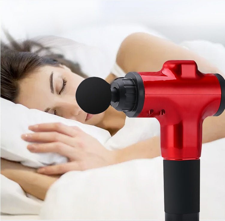 Deep tissue massage gun for muscle recovery and percussion massage therapy