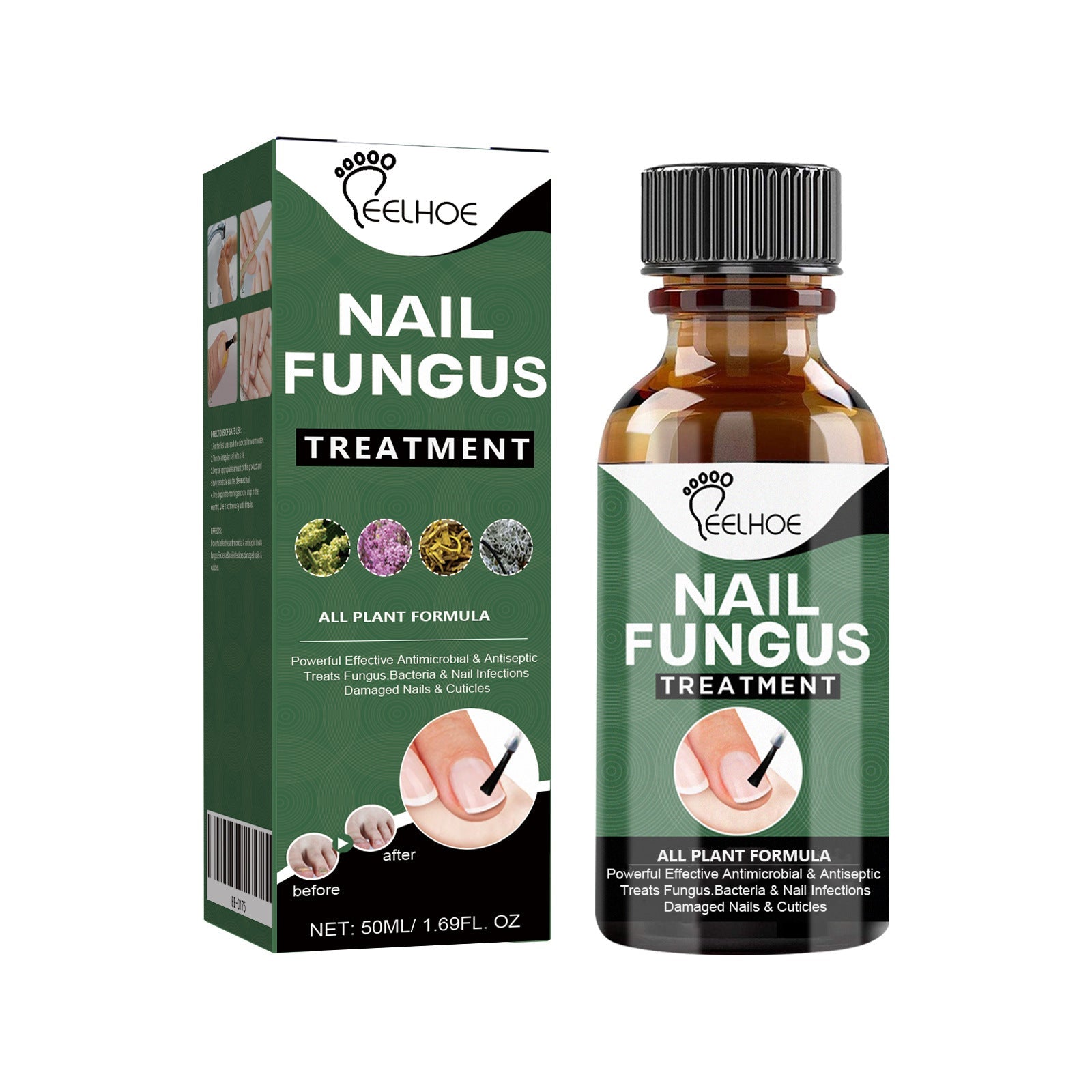 Toenail repair serum for personal care