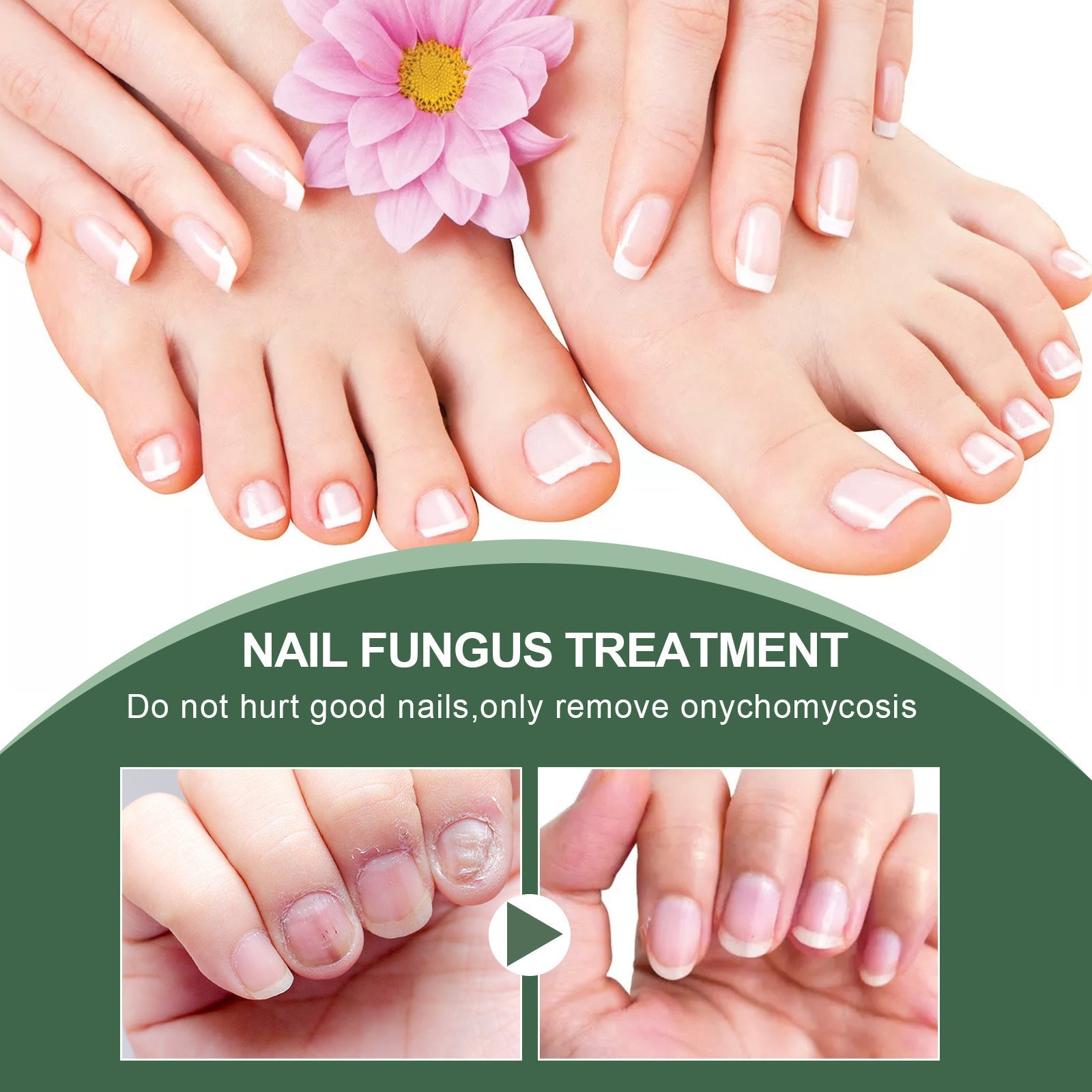Foot care liquid treatment for toenail maintenance