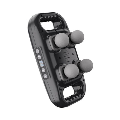 High Frequency Massage Gun with Four Interchangeable Massage Heads