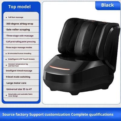 Electric Heated Foot Massage Machine with Full Foot Wrap for Everyday Comfort