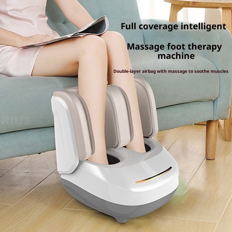Fully Wrapped Heated Foot Massager Machine for Relaxing Foot Massage at Home