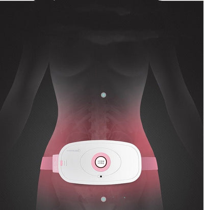 Portable menstrual heating belt for abdominal pain relief