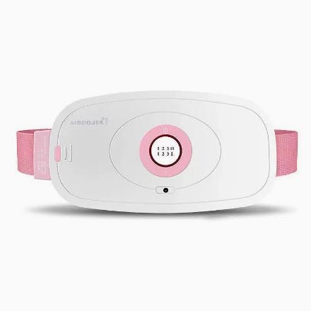 Women's heating waist belt for soothing period comfort