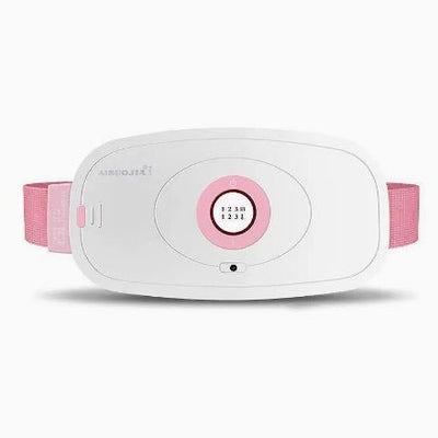 Women's heating waist belt for soothing period comfort