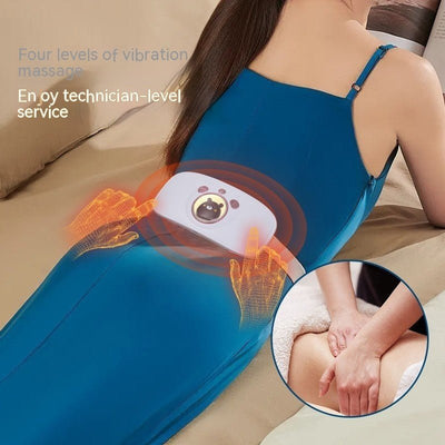 Menstrual heating belt with vibration massage for period pain relief
