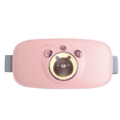 Rechargeable menstrual heating belt for cramp relief