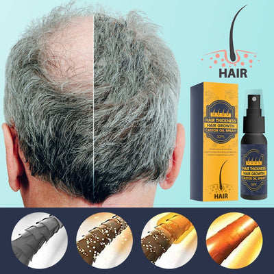 Hair Growth Solution Black Dense Growth Solution bottle for thinning hair treatment