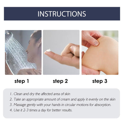 Knee and back comfort cream for daily massage and relaxing body care routine