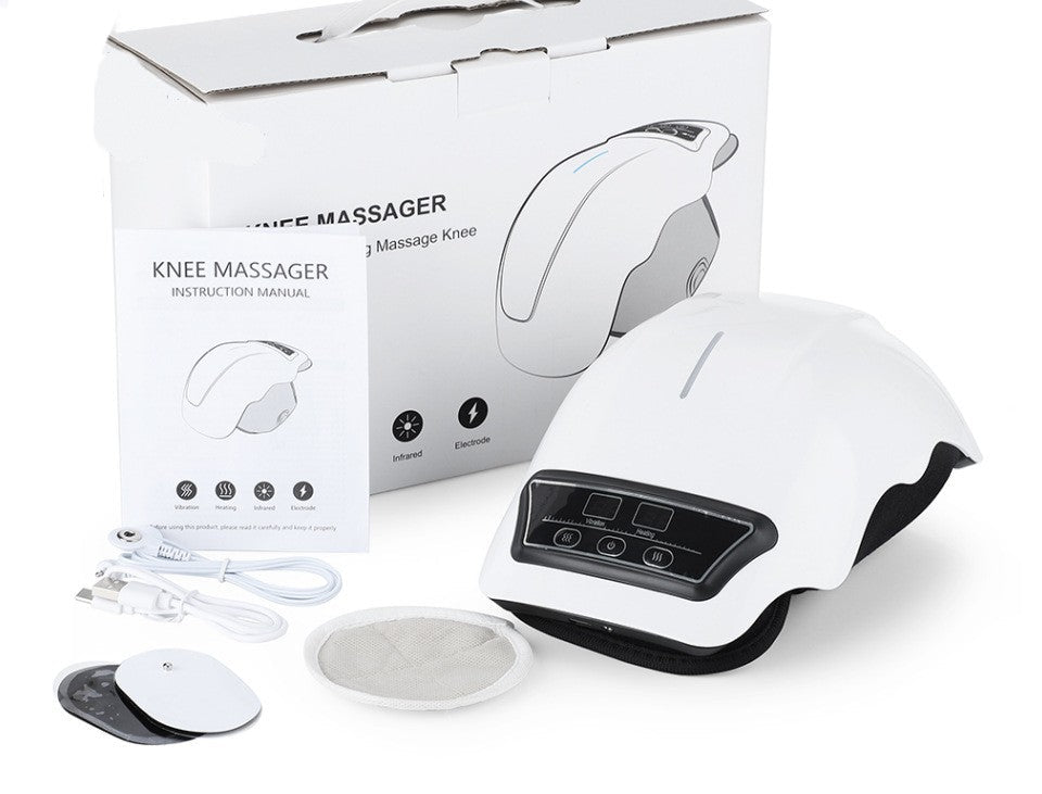Heated Knee Massager with Warm Compress for Daily Comfort