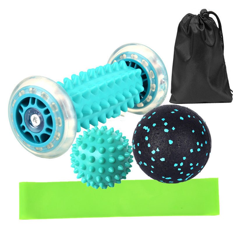 Portable foot massage ball for myofascial release and everyday muscle relaxation