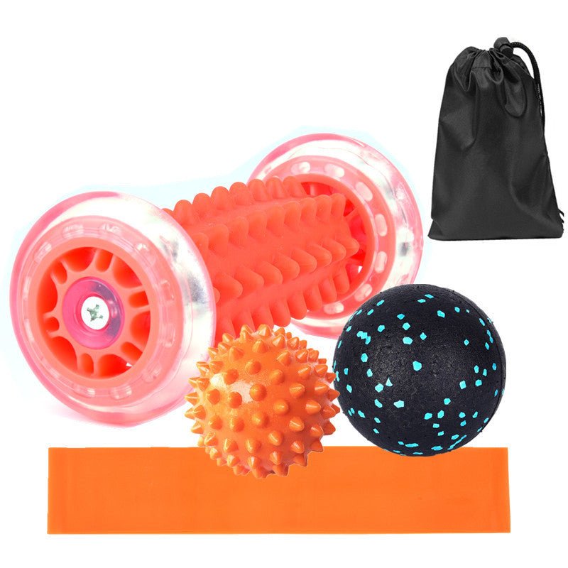 Foot therapy massage ball for plantar fasciitis, arch support, and wellness routines