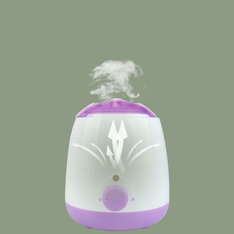 Portable menstrual cup sterilizer case with steam cleaning function