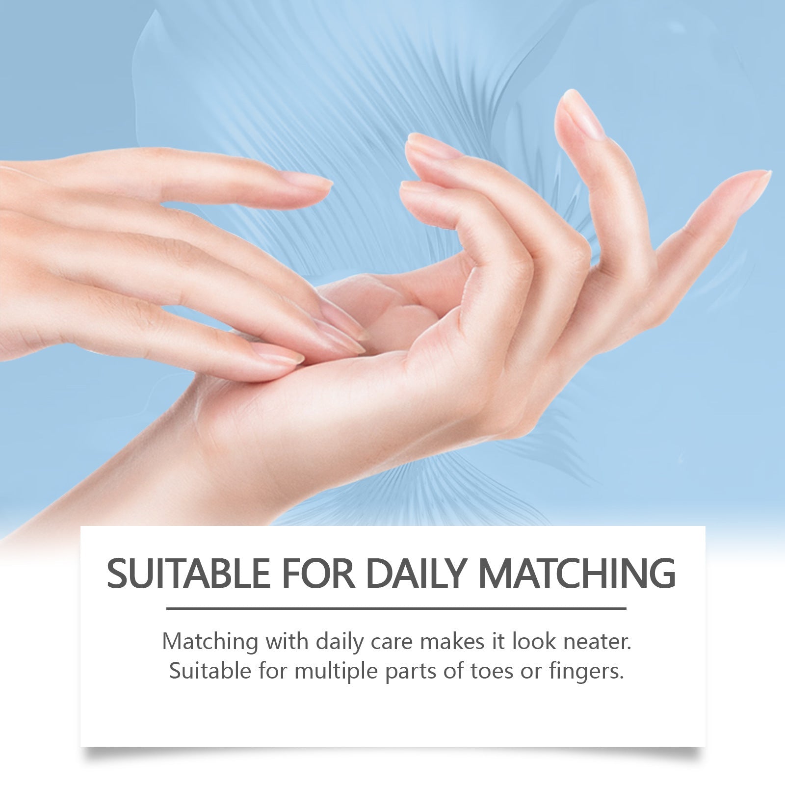 Mild Ingredients Toenail Nourishing Daily Care Solution