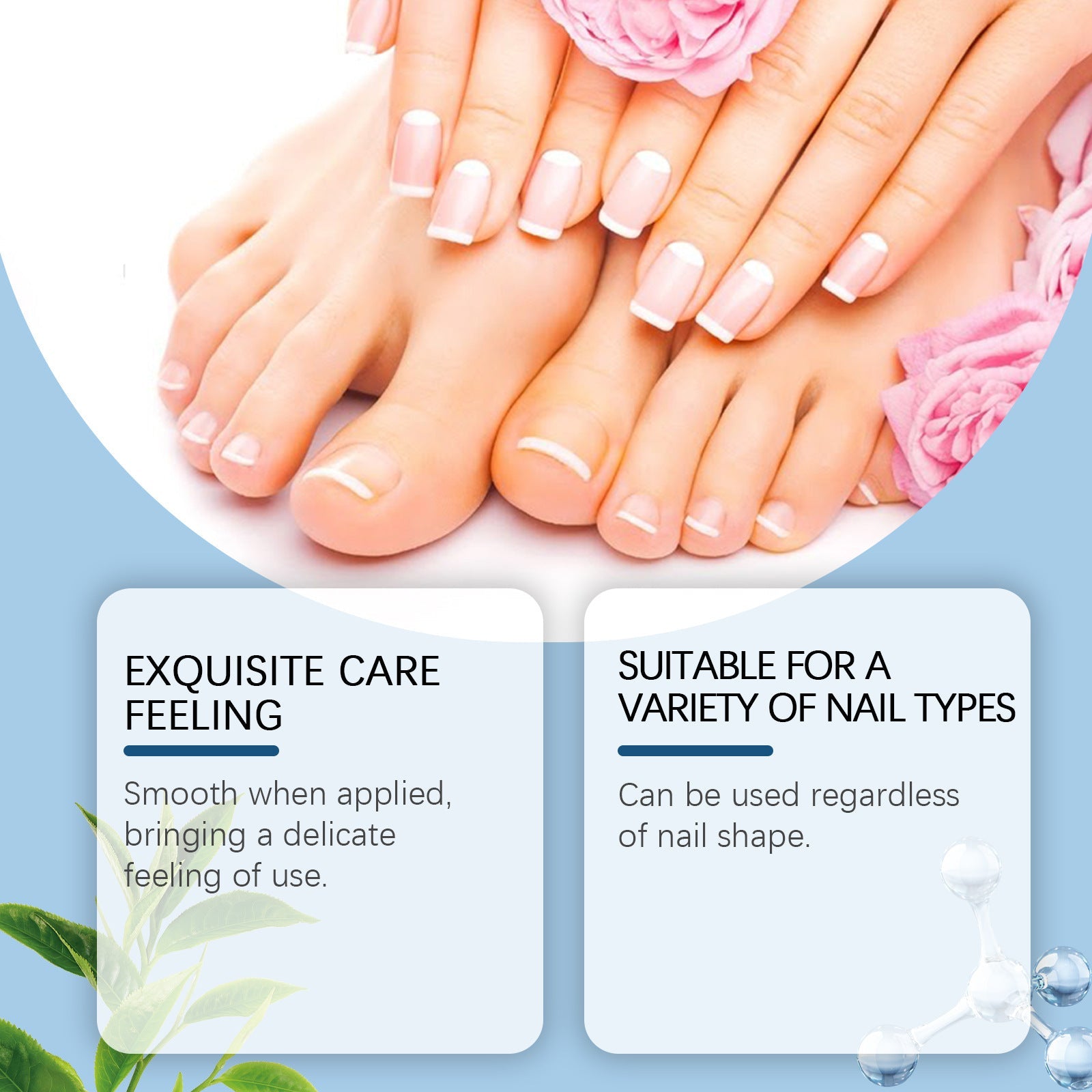 Mild Ingredients Toenail Nourishing Daily Care Solution