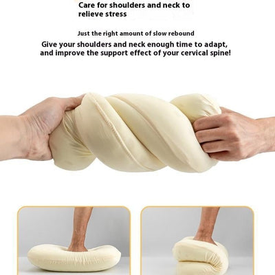 Outdoor Memory Foam Neck Protection Slow Rebound Memory Pillow