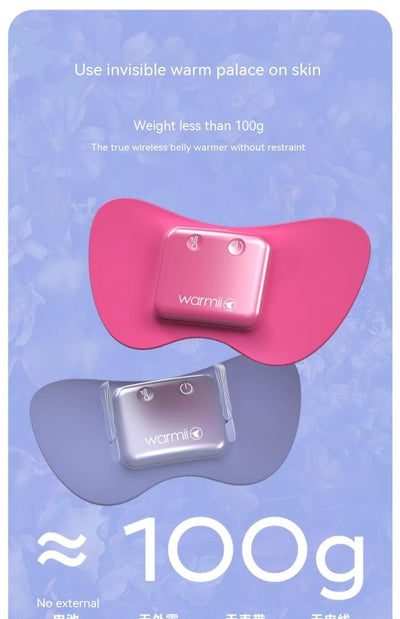 Adjustable heated waist belt for menstrual comfort and abdominal warmth