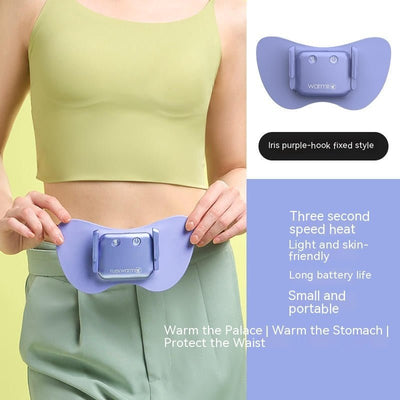 Wearable menstrual heating pad belt for lower abdomen warmth and relaxation
