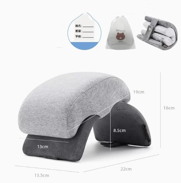 Portable Foldable Nap Pillow for Office, Kids & Travel Comfort