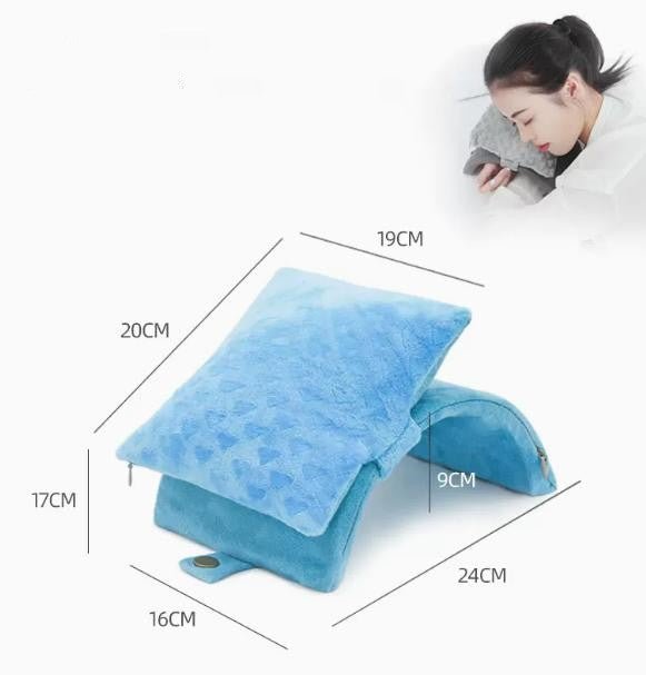 Portable Foldable Nap Pillow for Office, Kids & Travel Comfort