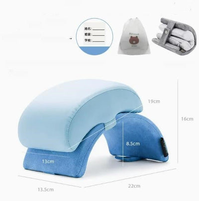 Portable Foldable Nap Pillow for Office, Kids & Travel Comfort