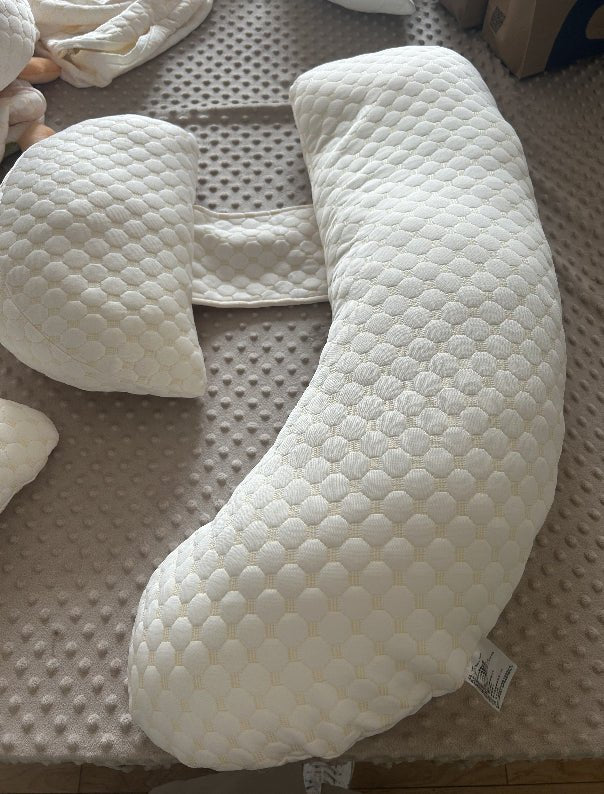 Full body maternity support pillow for sleeping