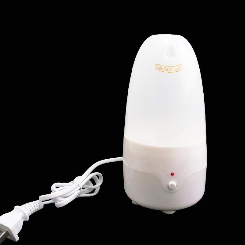 Menstrual cup sterilizing container with secure lid