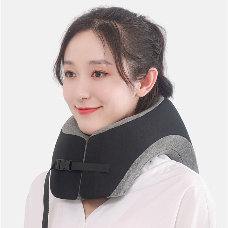 U-Shaped Office Nap Pillow for Neck Support & Travel Comfort