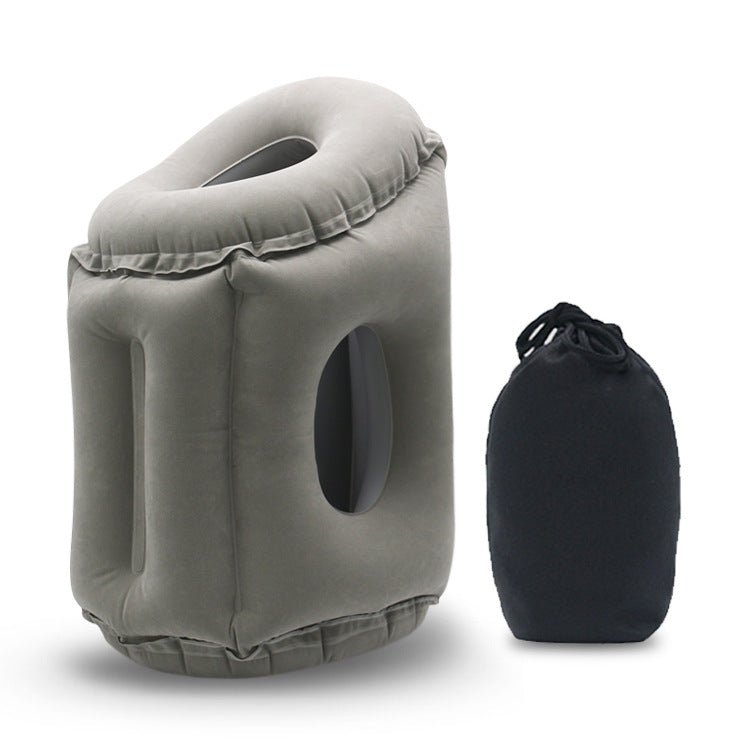 Sleeping inflatable pillow office travel nap airplane pillow