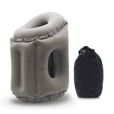 Sleeping inflatable pillow office travel nap airplane pillow