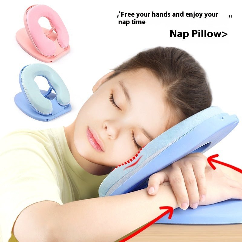 Foldable Student Nap Pillow for Office, Classroom & Travel