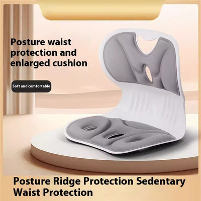 Ergonomic Waist Support Seat Cushion for Chair & Office Comfort